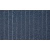 Tissu d'origine velours rayé pour BMW Série 7 coloris bleu