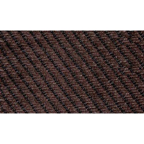 Diagonal genuine fabrics to BMW 5 series brown color