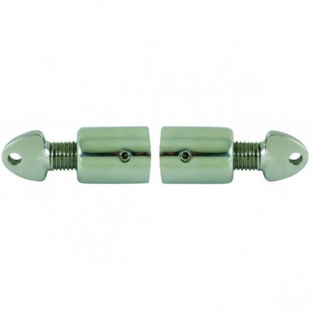 External adjustable stainless steel tube end