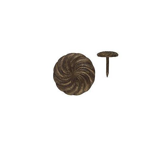 Boite de 1000 clous tapissiers Art déco Bronze renaissance diamètre 13 mm
