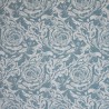 Tissu chenille fleuri Casal Callao 84001_12_Turquoise