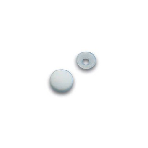 Cache-vis blanc pour Vis 3.5 mm à la pièce