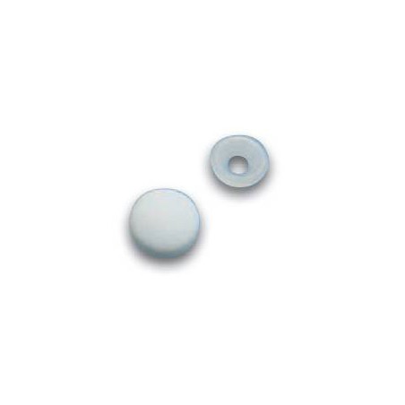 Cache-vis blanc pour Vis 3.5 mm à la pièce