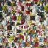 Tissu Jacquard géométrique Kaleidoscope de Casal coloris 12844_3480_Tropical Anémone