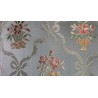 Tissu Lampas Romance de Lelièvre coloris 4017_04_Bleu