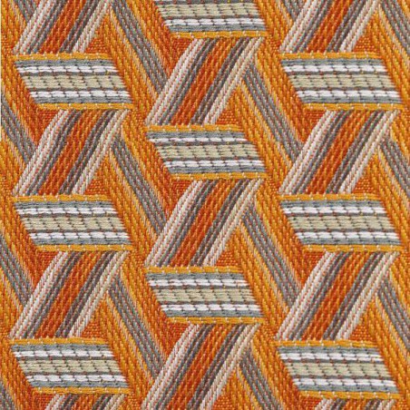 Tissu Tribu de Lelièvre coloris ABRICOT-722-02