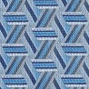 Tissu Tribu de Lelièvre coloris CYAN-722-07