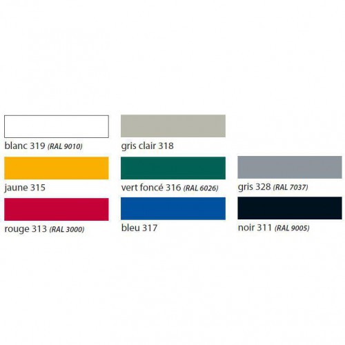 Bâche Panama laquée pvc enduit 2 faces en 300 cm - Choix des coloris
