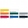 Bâche mate pvc enduit 2 faces en 204 cm - Choix des coloris