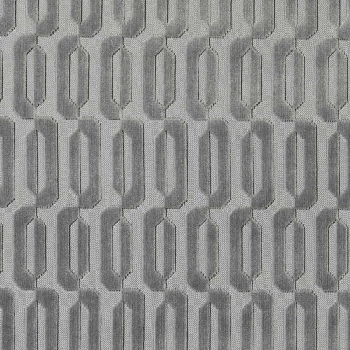 Typo velvet fabric - Lelièvre