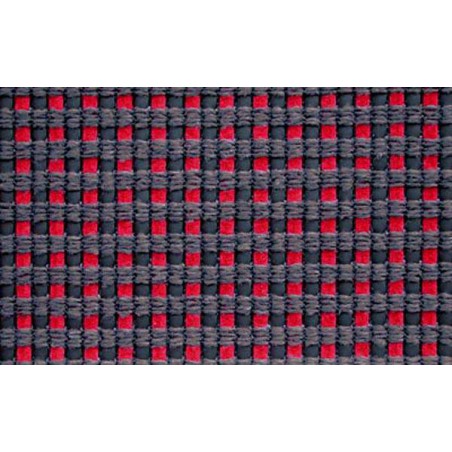 Tissus d'origine ANDORRE pour Peugeot 206 coloris rouge