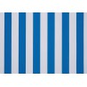 Canvas awning Orchestra Stripes Dickson - Blanc bleu 8910