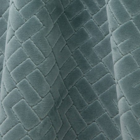 Vallauris velvet fabric - Lelièvre