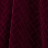 Tissu velours de coton Vallauris de Lelièvre coloris SYRAH 0576/10