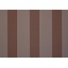 Canvas awning Orchestra Stripes Dickson - Color bloc Brown D334