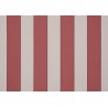 Canvas awning Orchestra Stripes Dickson - Sienne red 8211