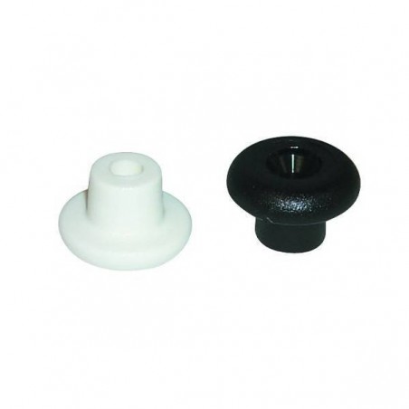 Boutons de taud tête large plastique