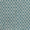 Tissu Java de Houlès coloris Bleu sarcelle 72516-9730