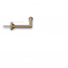 Brass hinges Diamond for curtains - 80 mm