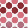 Tissu FABRIxx Dots de Oniro Textiles coloris Fraise écrasée 802.362
