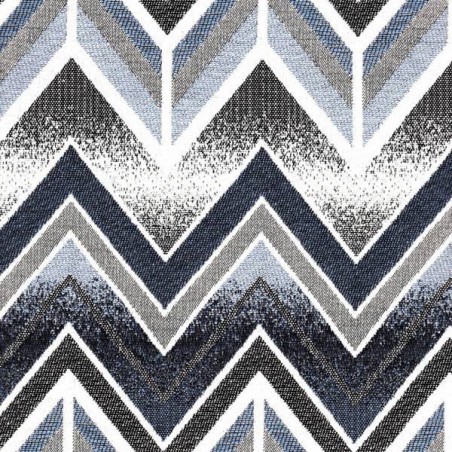 Tissu FABRIxx Heartbeat de Oniro Textiles coloris Bleu 805.413