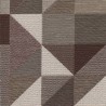 Tissu FABRIxx Triangles de Oniro Textiles coloris Cacao 807.408