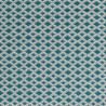 Tissu Jackie de Houlès coloris Bleu sarcelle 72518-9600