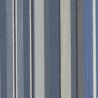 Tissu d'extérieur Agora Rayure de Tuvatextil coloris Bleu 3786