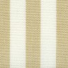 Tissu dralon d'extérieur Acrisol Egeo de Tuvatextil coloris Blanc/Beige C-1035