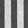 Tissu dralon d'extérieur Acrisol Egeo de Tuvatextil coloris Blanc/Noir C-1046