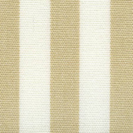 Tissu dralon d'extérieur Acrisol Egeo de Tuvatextil coloris Blanc/Beige C-1035