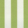Tissu dralon d'extérieur Acrisol Egeo de Tuvatextil coloris Blanc/Pistache C-1038