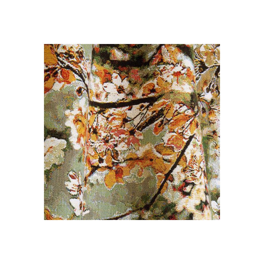 Tissu Sakura de Jean Paul Gaultier coloris Dore 3468-02 Tissu Sakura de Jean Paul Gaultier coloris Dore 3468-02