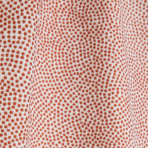 Tissu Escale de Jean Paul Gaultier coloris Brique 3473-06
