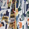 Tissu Metropolitain de Jean Paul Gaultier coloris Multico 3472-02