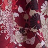 Tissu Kyoto de Jean Paul Gaultier coloris Grenat 3466/02