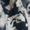 Tissu Pivonka de Jean Paul Gaultier coloris Marine 3470/04