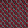 Tissu Iroko de Houlès coloris Rouge d'Andrinople 9500