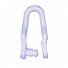 Nylon shackle without pin