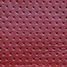 Simili cuir MB-TEX perforé pour véhicules Mercedes coloris Bordeaux