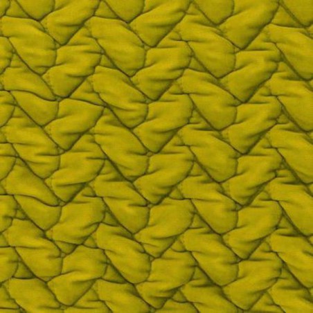 Velours tresse de Dominique Kieffer coloris Chartreuse 17229-002