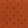 Tissu Lin Bombé de Dominique Kieffer coloris Orange 17244-008