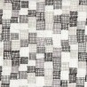 Tissu Netnet de Dominique Kieffer coloris Blanc ardoise 17252-002