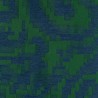 Tissu Pixelé de Dominique Kieffer coloris Forest blue 17238-005