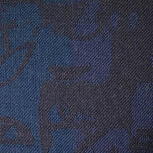 TIFFANY Fabric for Mercedes E Class W210 Blue/Black color