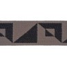 Galon 52 mm Manhattan collection GALONS BRAIDS & TAPES de Houlès coloris Ebène 32108-9990