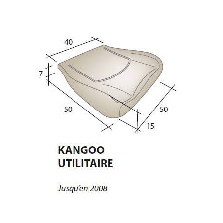 Seat foam for RENAULT Kangoo
