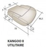 Assise mousse siège RENAULT Kangoo 2 utilitaire