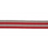 Galon 20 mm Laguna collection GALONS BRAIDS & TAPES de Houlès coloris Rouge 32112-9520