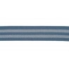 Galon 25 mm Monaco collection GALONS BRAIDS & TAPES de Houlès coloris Bleu ancien 32116-9620